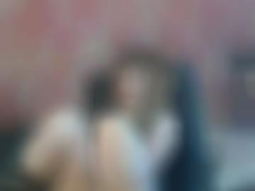 phantasien tun - zwei menschen, lecken augen